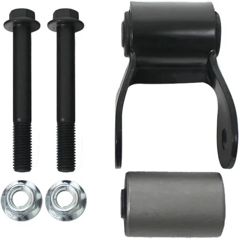 Vista 6 de BST BSSP Juego de Par de Kit de Grilletes de Resorte de Ballesta Trasero Trasero LR RR Compatible con Jeep Wagoneer 1984–1990, para Jeep Cherokee