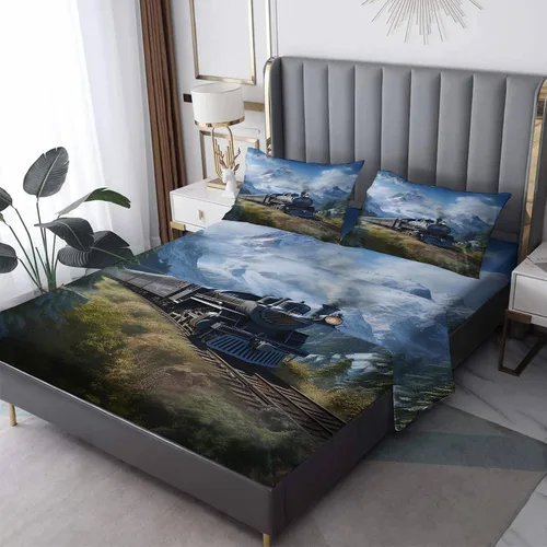 Vista 38 de Juego de sábanas tamaño individual con águila calva, sábanas de cama de águila, microfibra suave y bolsillo profundo y sábanas estampadas sin