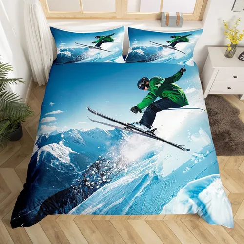 Vista 30 de Funda nórdica de mármol rosa tamaño individual para mujeres adultas y niñas con temática de arte abstracto Juego de ropa de cama