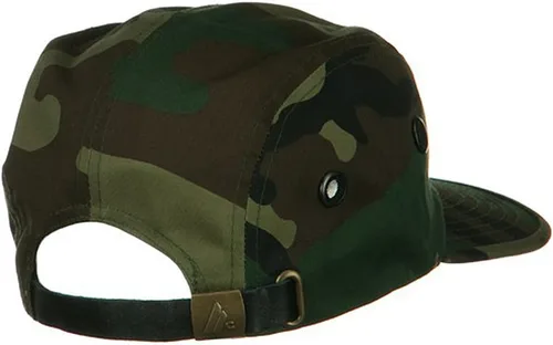 Vista 3 de e4Hats.com Gorra de sarga de camuflaje de 5 paneles