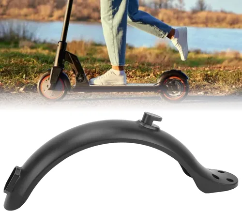 Vista 7 de Pilipane Guardabarros eléctrico para scooter, compatible con Mijia M365 Scooter eléctrico, negro, conjunto de freno trasero, conjunto de freno