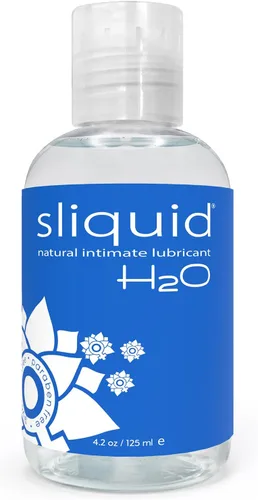 Vista 12 de Sliquid H2O Lubricante a Base de Agua, Lubricante a Base de Agua para Sexo, Lubricante Sexual Natural, Lubricante Personal Sin Glicerina (2 Oz)