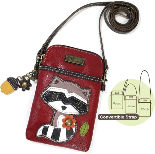 Vista 5 de CHALA Bolso cruzado para teléfono celular Bolsos de pulsera para mujer con correa ajustable