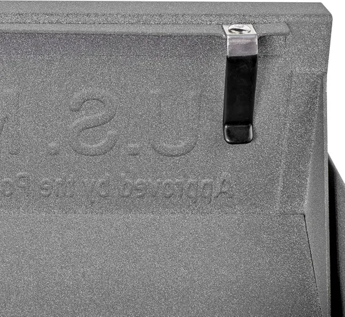 Vista 4 de Administrador de correo, buzón de seguridad de bloqueo Mail Boss 7506, 7505 Patented anti-pry lock, accepts small packages, compact galvanized