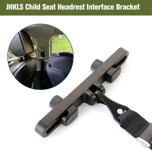 Vista 2 de Soporte Universal para Reposacabezas de Coche, Montaje ISOFIX, Pestillo, Kit de Anclaje para Asiento Infantil, Soporte para Reposacabezas