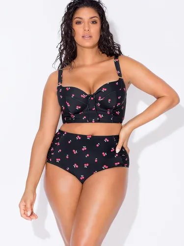 Vista 7 de Smart & Sexy - Top de bikini extra grande con varillas largas forradas para mujer