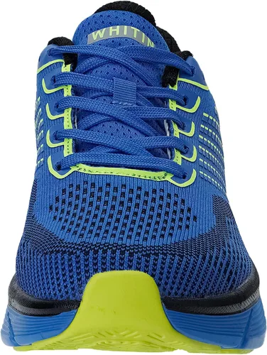 Vista 4 de WHITIN - Tenis de correr Max acolchados para hombre, comodidad superior, pero mantiene estabilidad