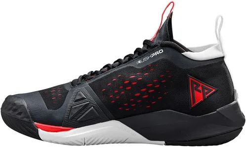 Vista 4 de WILSON Tenis Rush Pro Tour Mid para hombre, color blanco y negro, Multicolorido