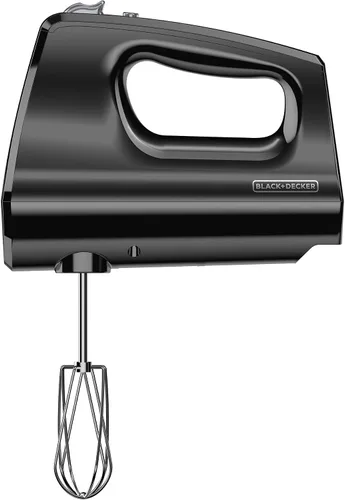 Vista 8 de BLACK+DECKER Batidora de mano versátil de 5 velocidades con 5 accesorios y estuche de almacenamiento, con botón Turbo Boost, función de expulsión