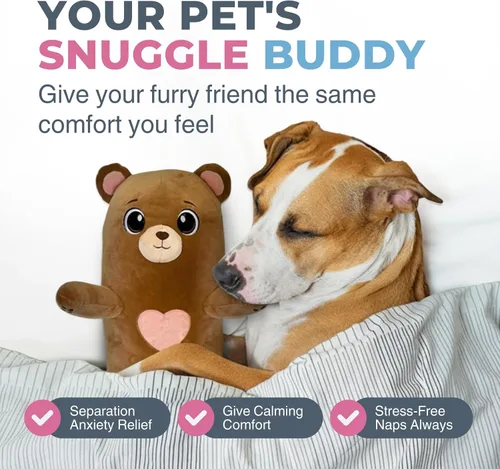 Vista 8 de Cuddle Paws Almohada corporal de felpa de oso para niños, juguete