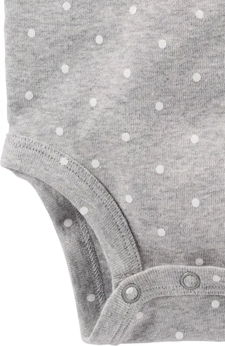 Vista 3 de Simple Joys by Carter's Conjunto de 6 piezas de bodis (manga corta y larga) y pantalones para bebé niñas