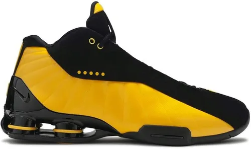 Vista 2 de Nike Shox BB4 - Tenis de baloncesto para hombre amarillo 9