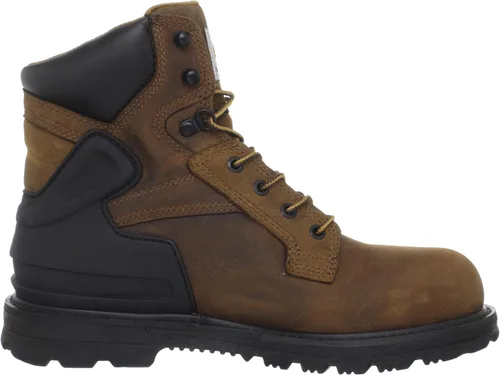 Vista 6 de Carhartt CMW6220 - Botas de trabajo con punta de acero para hombre, bisonte marrón