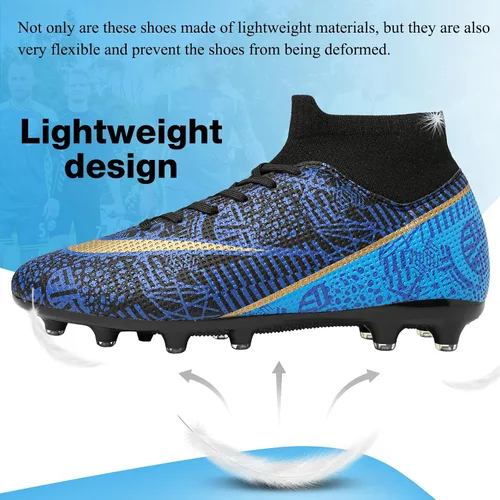 Vista 6 de Tacos de fútbol para hombre y mujer, tacos de fútbol para Big Boy AG TF