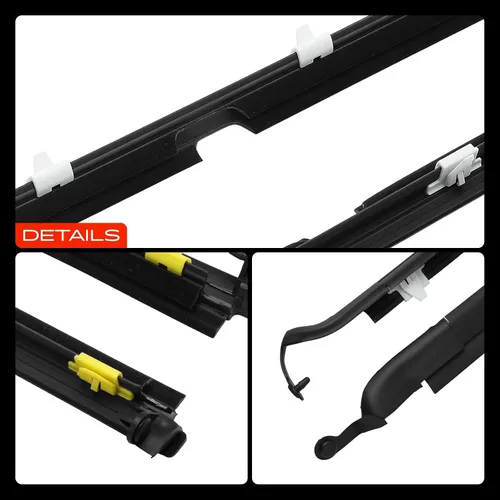 Vista 8 de A-Premium Kit de burletes para ventanas izquierda y derecha compatible con Mazda Miata 1990-1997, Miata 1999-2005, convertible, referencia