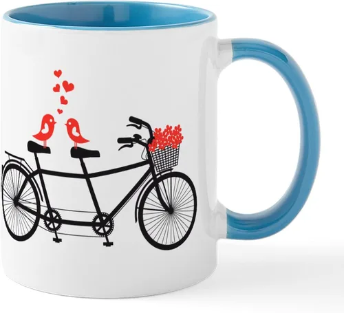 Vista 22 de CafePress Bicycle Bike Riding 11 Oz Ceramic Mug 11 oz (325 ml) Ceramic Coffee Mug