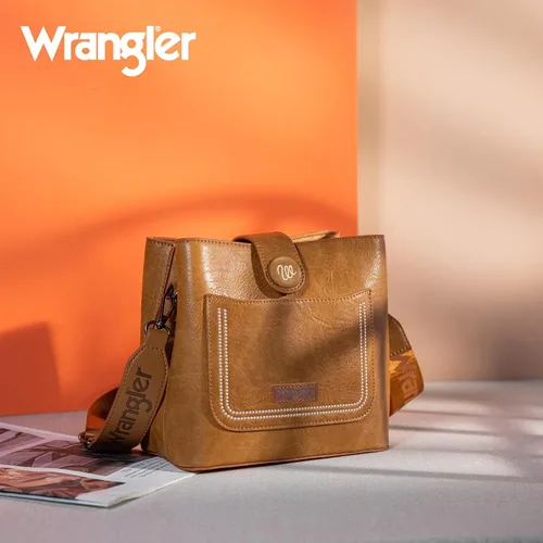 Vista 6 de Wrangler Monederos cruzados vintage para mujer, monederos y bolsos para regalo