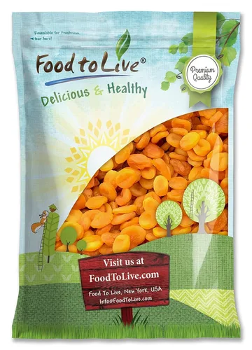 Vista 9 de Food to Live - Albaricoques secos, 4 libras kosher, vegano, a granel, producto de Turquía