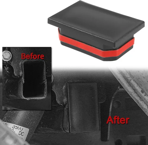 Vista 7 de BASIKER Tapones para Orificios de Tubo del Bastidor para Ford F150 Raptor 2017-2019 Tapas Anti Suciedad Barro y Residuos Tapones para Orificios