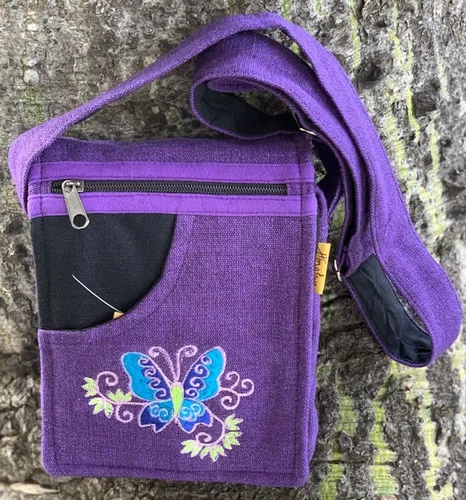 Vista 5 de BOLSO DE PASAPORTE, BOLSO FESTIVAL, BOLSO DE VIAJE, BOLSO CRUZADO HIPPIE, BOLSO DE YOGA