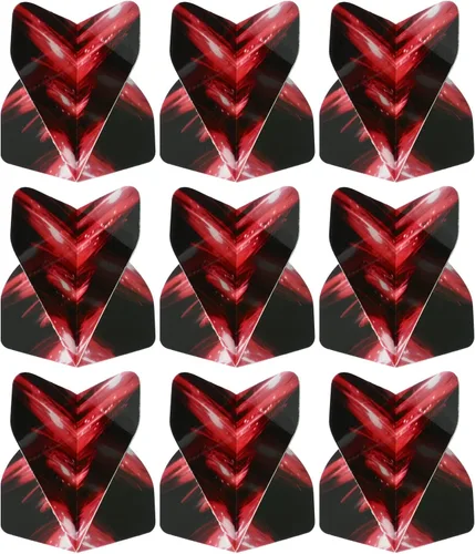 Vista 8 de PATIKIL Dart Flights - Paquete de accesorios de dardos estándar PET para punta de acero