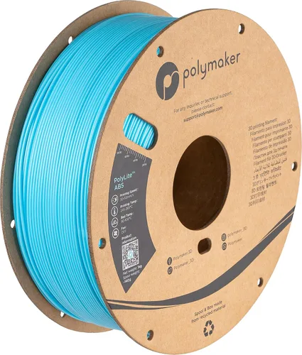 Vista 42 de Polymaker Filamento ABS Pro para impresora 3D de 0.069 pulgadas, color negro, ABS de grado de ingeniería de 2.2 lbs con alta resistencia al calor