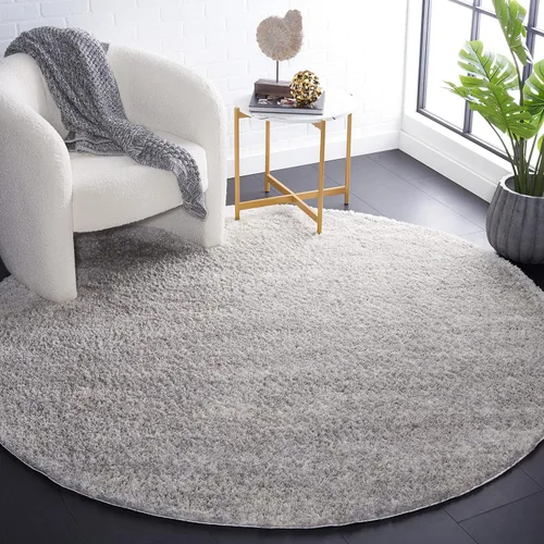 Vista 14 de SAFAVIEH Berber Shag Collection - Tapete para pasillo, 2 x 6 pies, color gris y marfil, diseño moderno, no desprende pelusa y de fácil cuidado, 1.2