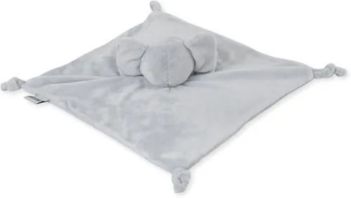 Vista 3 de KINREX Manta de seguridad de elefante para bebés, toalla calmante de felpa suave, juguete de edredón unisex para bebé, compañero de sueño ideal, oso
