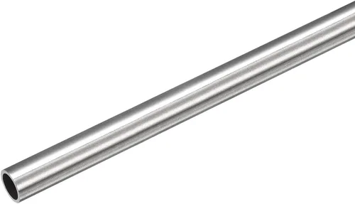 Vista 9 de uxcell Tubo capilar del acero inoxidable 304, tubería gruesa del metal de la longitud de la pared de 820.2 ft m del OD 18.0 ft m x 0.7 ft m