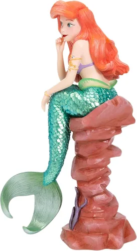 Vista 3 de Enesco Disney Showcase Couture de Force Figurina de Ariel de La Sirenita, 7.8 pulgadas, multicolor, (Modelo: 6005685)