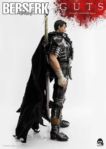 Vista 4 de Berserk: Guts (Espadachín Negro) Figura