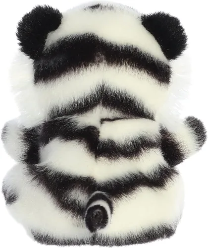 Vista 4 de Aurora® Adorable Palm Pals™ Kira White Tiger™ - Juego de bolsillo - Diversión coleccionable - Blanco 5 pulgadas