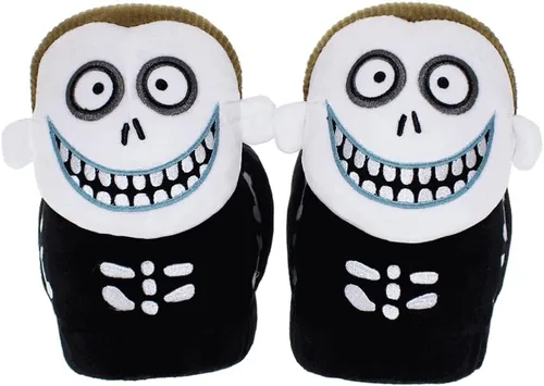 Vista 182 de Happy Feet - Pantuflas con licencia oficial de Disney y Pixar, pantuflas figurales para hombres, mujeres, niños, como se ve en Shark Tank