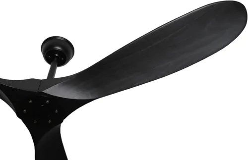 Vista 3 de Ventilador de techo para exteriores de 60 pulgadas, negro mate Cuchillas negras-negro mate