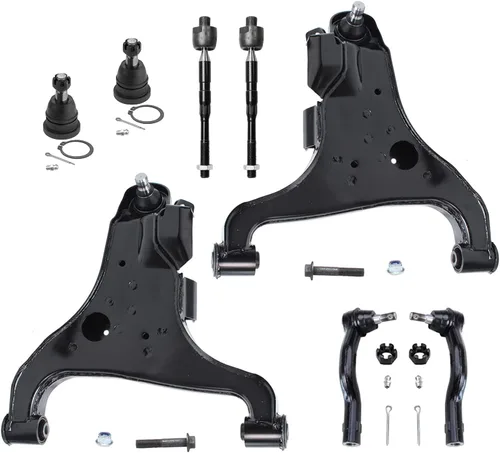 Vista 32 de Detroit Axle - Kit de brazos de control de extremo de 8 piezas para Toyota 2001-2003 Highlander 2002-2003 Camry Lexus ES300, 2 conjuntos de brazos