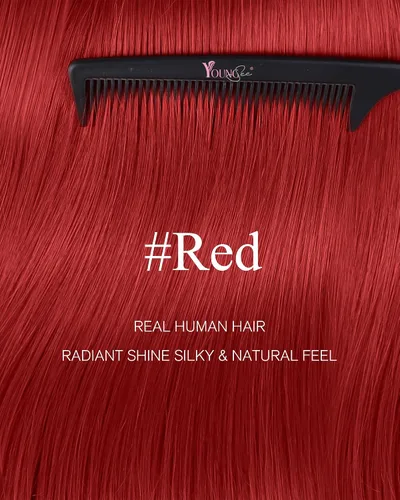 Vista 133 de YoungSee Extensiones de Cabello Humano con Cinta Balayage Extensiones de Cabello con Cinta Marrón Oscuro Extensiones de Cabello con Cinta Ombre
