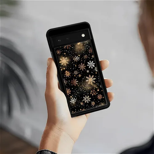 Vista 1578 de Compatible con Google Pixel 4A 5G Mobile Case Creative Acrylic Panel trasero Silicona Protección Grip especialmente diseñado para Google Pixel 4A 5G