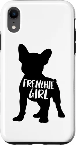 Vista 25 de Funda para iPhone 17 con diseño de bulldog francés con diseño divertido de Frenchie Girl