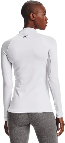 Vista 2 de Under Armour ColdGear Authentics - Camiseta de cuello alto falso para mujer