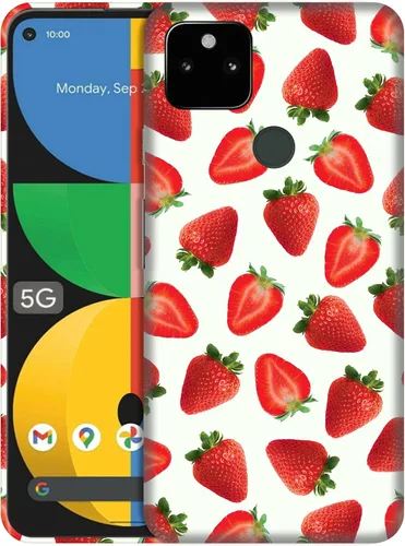 Vista 23 de GlamCase for Google Pixel 5a 5G, Pixel 5a Case - Basketball On Fire Printed Cute Slim Fit Hard Plastic Protective Designer Back Phone Case/Cover for