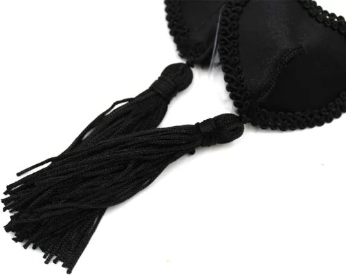 Vista 4 de KINGSEVEN Sujetador de silicona reutilizable con pétalos de pecho sexy con borla