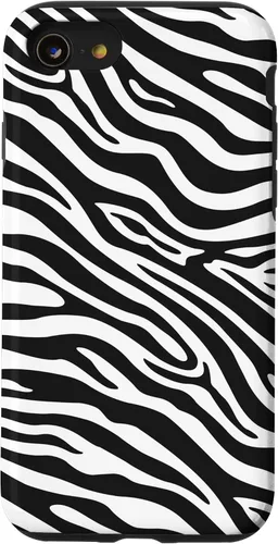 Vista 13 de Funda con estampado de piel animal de cebra para iPhone 15