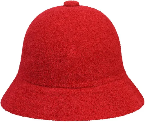 Vista 4 de Kangol Bermudas casuales para hombre y mujer Escarlata