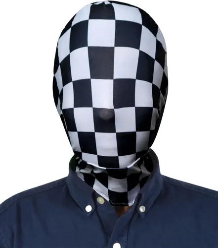 Vista 21 de Aniler Máscara unisex de elastano de cobertura completa para Halloween, máscara de cara completa para disfraz de cosplay
