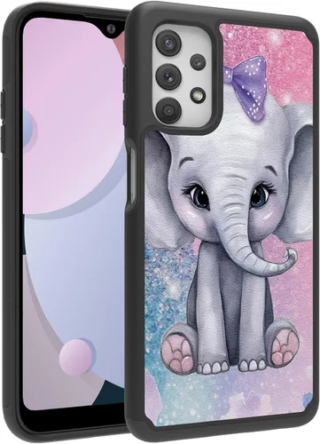 Vista 27 de Funda diseñada para Samsung Galaxy A32 (6.5"), carcasa duradera para teléfono Ciclismo Elaphant Dsigned para Galaxy A32 5G, funda protectora