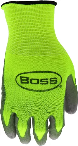 Vista 2 de BOSS Chaqueta de lluvia unisex de alta visibilidad ANSI Clase III