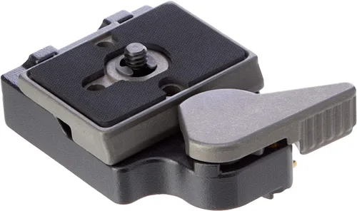 Vista 5 de Manfrotto Element MII MKELMII4BK-BH - Trípode de aluminio para cámara de viaje con adaptador de trípode de conexión rápida 323 RC2