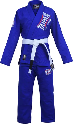 Vista 5 de Taipan Brazilian Jiu Jitsu Gi para hombres uniforme de agarre preencogido GIS ultra ligero Kimonos para adultos BJJ Gi Free BJJ Cinturón BJJ
