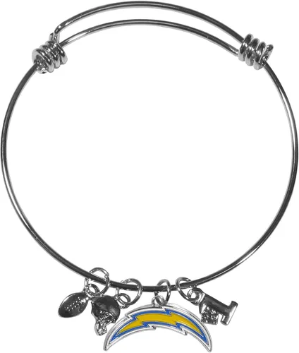 Vista 24 de Siskiyou NFL womens Charm Bangle Bracelet Color del