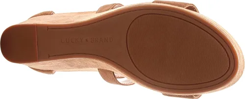Vista 8 de Lucky Brand Sandalias de cuña Kenadee para mujer
